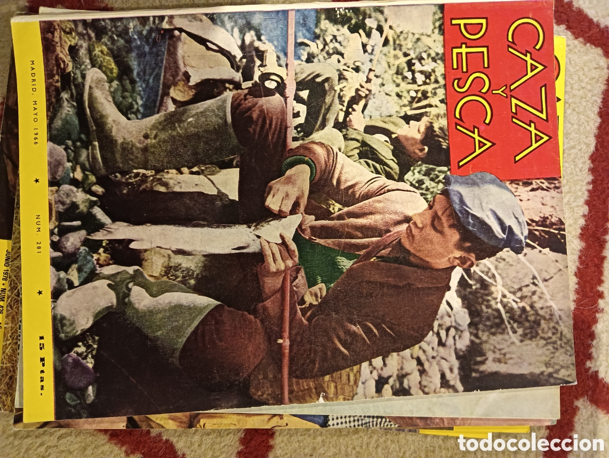 Coleccionismo de Revistas y Peri&oacute;dicos: Revista caza y pesca mayo de mil novecientos sesenta y seis n&uacute;mero doscientos ochenta y uno