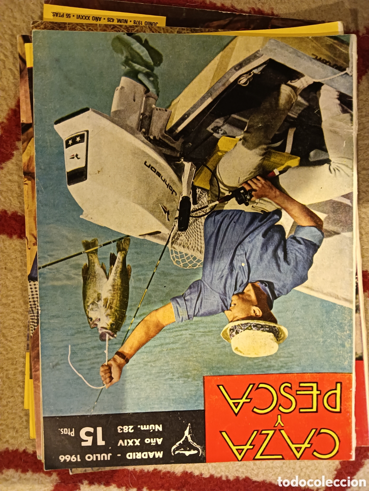 Coleccionismo de Revistas y Peri&oacute;dicos: Revista caza y pesca julio de 1966 n&uacute;mero doscientos ochenta y tres