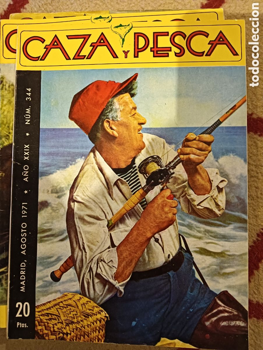 Collezionismo di Riviste e Giornali: Revista caza y pesca agosto de 1971 n&uacute;mero 344