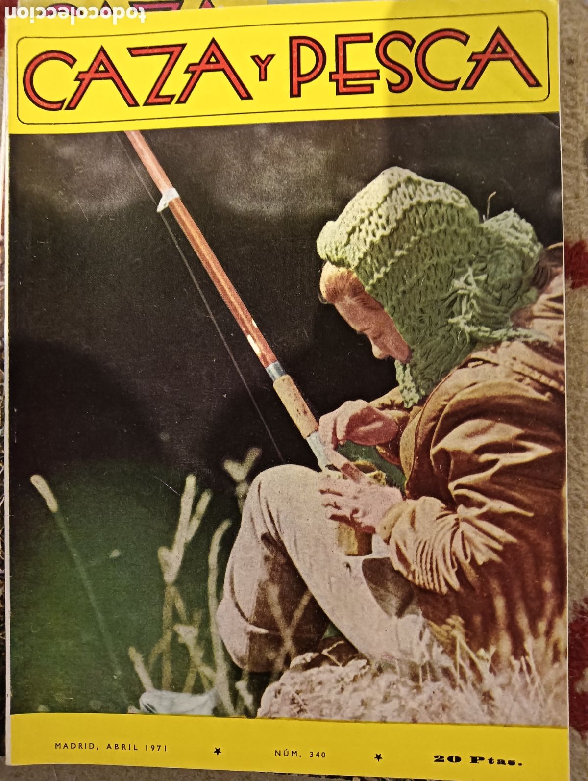 Coleccionismo de Revistas y Peri&oacute;dicos: Revista caza y pesca n&uacute;mero 340 abril de 1971
