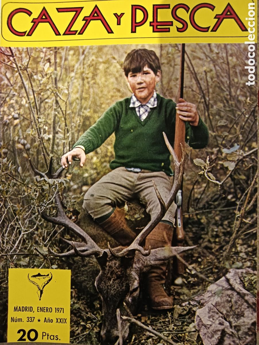 Coleccionismo de Revistas y Peri&oacute;dicos: Revista caza y pesca enero de 1971 n&uacute;mero 337