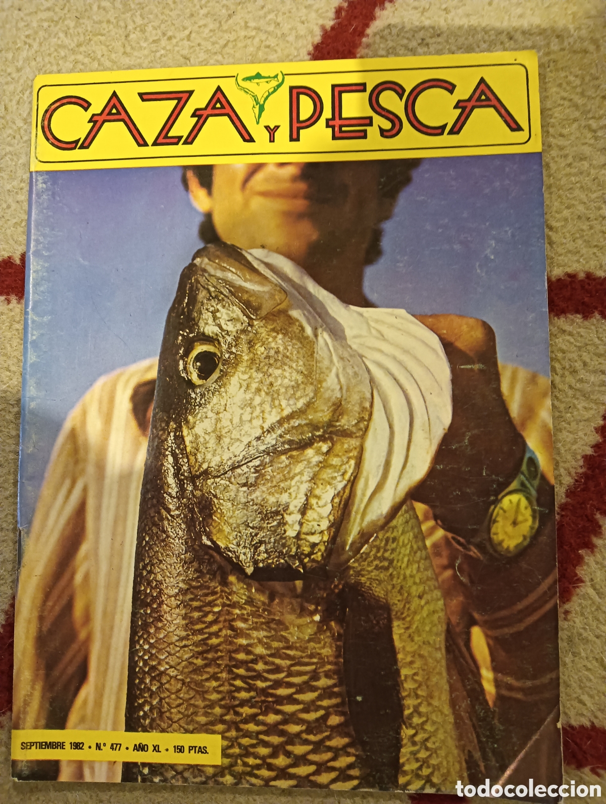 Coleccionismo de Revistas y Peri&oacute;dicos: Revista caza y pesca septiembre de mil novecientos ochenta y dos n&uacute;mero cuatrocientos 477