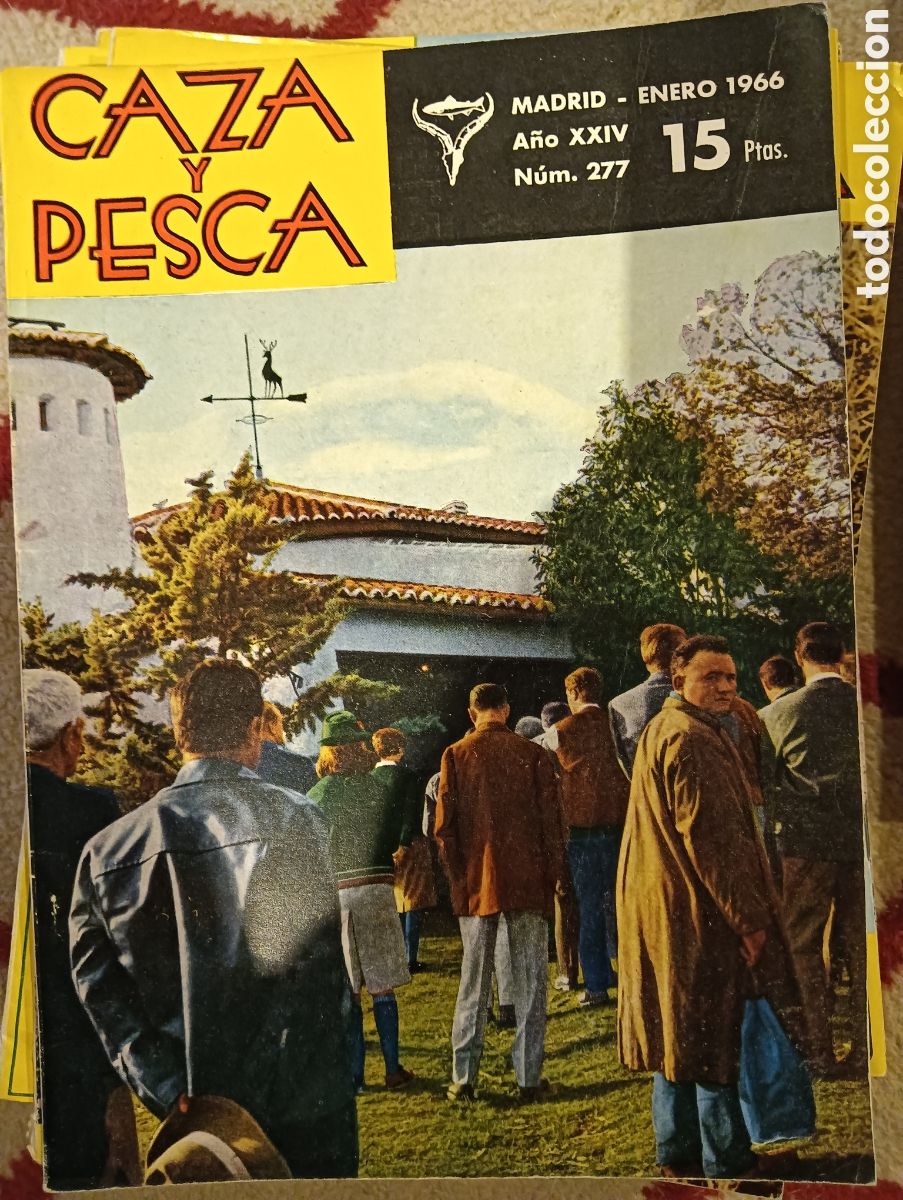 Coleccionismo de Revistas y Peri&oacute;dicos: Revista caza y pesca enero 1966 n&uacute;mero 277