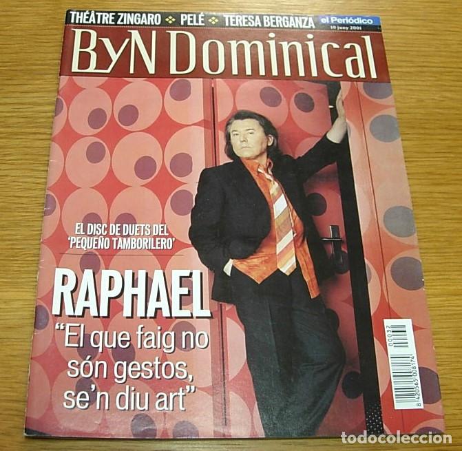 Sammeln von Zeitschriften und Zeitungen: Revista ByN Dominical n&ordm; 32 RAPHAEL Portada+6 Pgs 2001 MARIA ADANEZ CAFE QUIJANO PELE en Catal&aacute;n