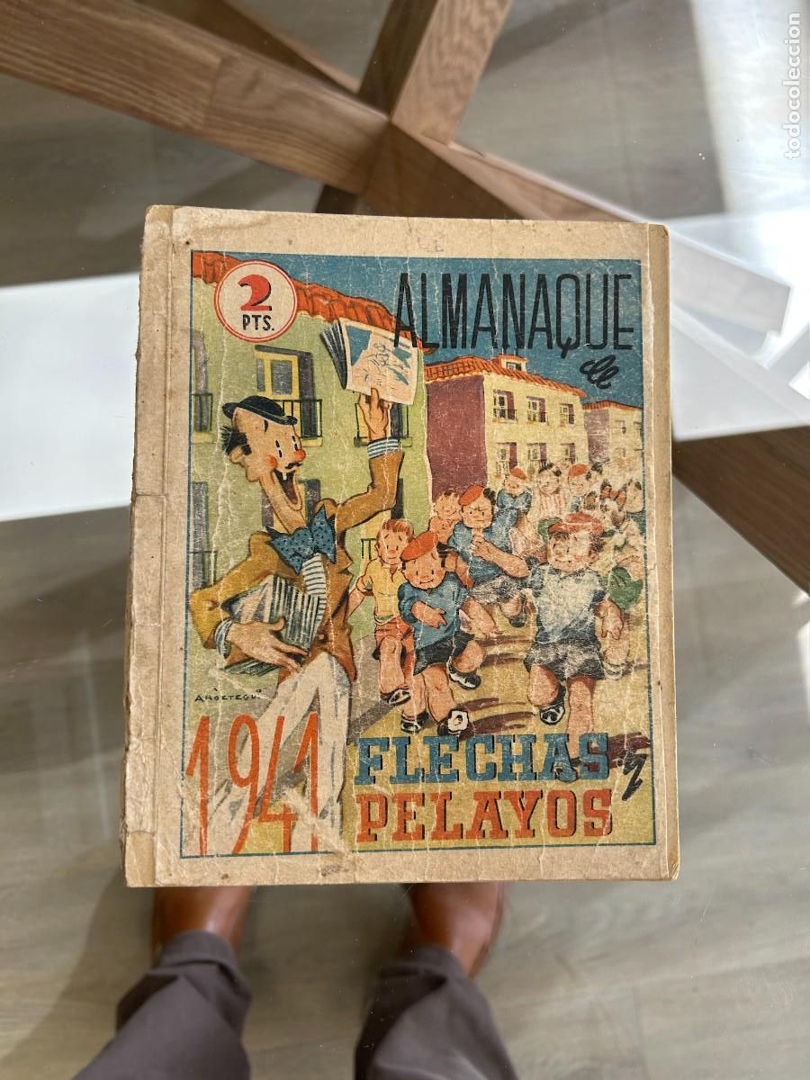 Coleccionismo de Revistas y Peri&oacute;dicos: flechas y pelayos almanaue 1941 como se aprecia