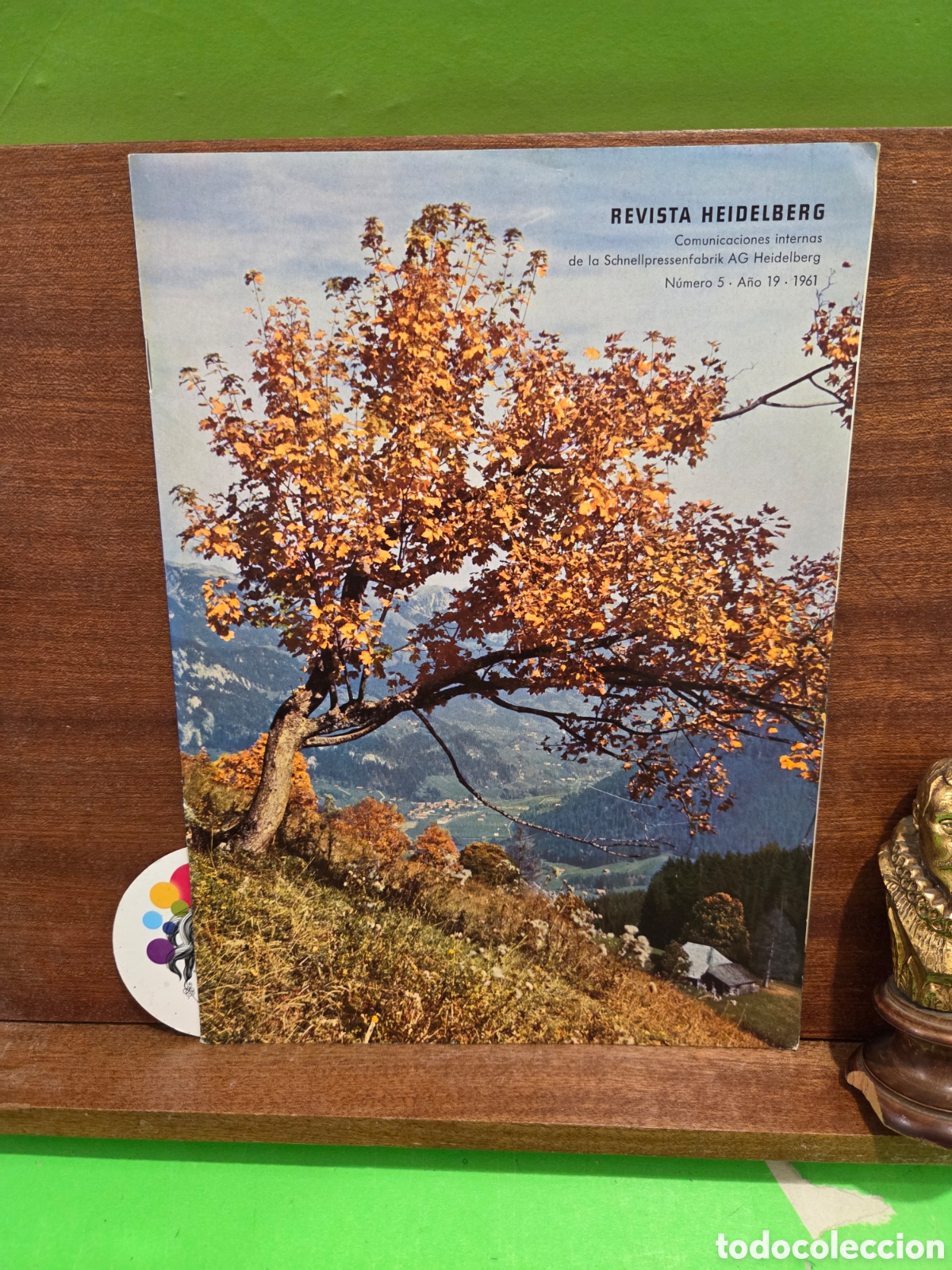 Colecionismo de Revistas e Jornais: &rdquo;&rdquo;REVISTA HEIDELBERG&rdquo;&rdquo;..N &deg; 6..A&Ntilde;O 19...1961...ORIGINAL HEIDELBERG...