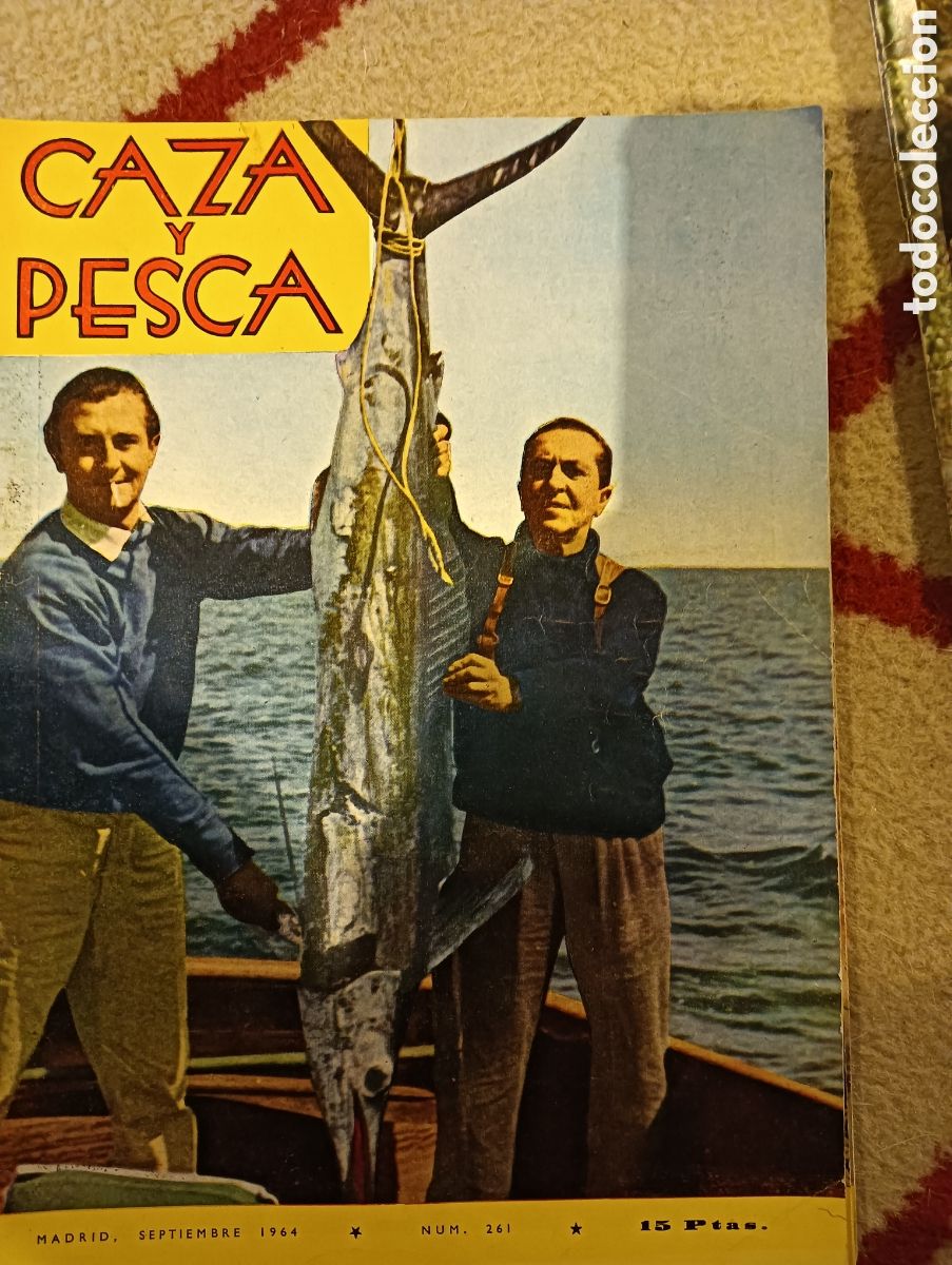 Colecionismo de Revistas e Jornais: Revista caza y pesca septiembre de 1964 n&uacute;mero 261