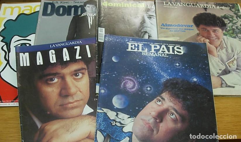 Coleccionismo de Revistas y Peri&oacute;dicos: Lote 6 Revistas PEDRO ALMODOVAR 1988-2004 La Vanguardia El Pa&iacute;s Semanal Dominical