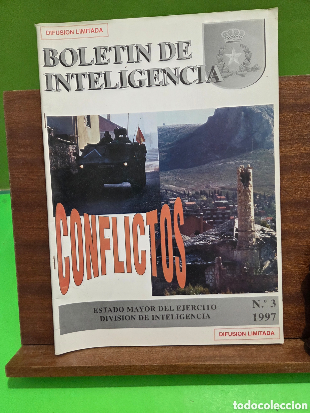 Coleccionismo de Revistas y Peri&oacute;dicos: &rdquo;&rdquo;BOLETIN DE INTELIGENCIA&rdquo;&rdquo;..N&deg;3..1997..ESTADO MAYOR DEL EJ&Eacute;RCITO...DIVISI&Oacute;N DE INTELIGENCIA...
