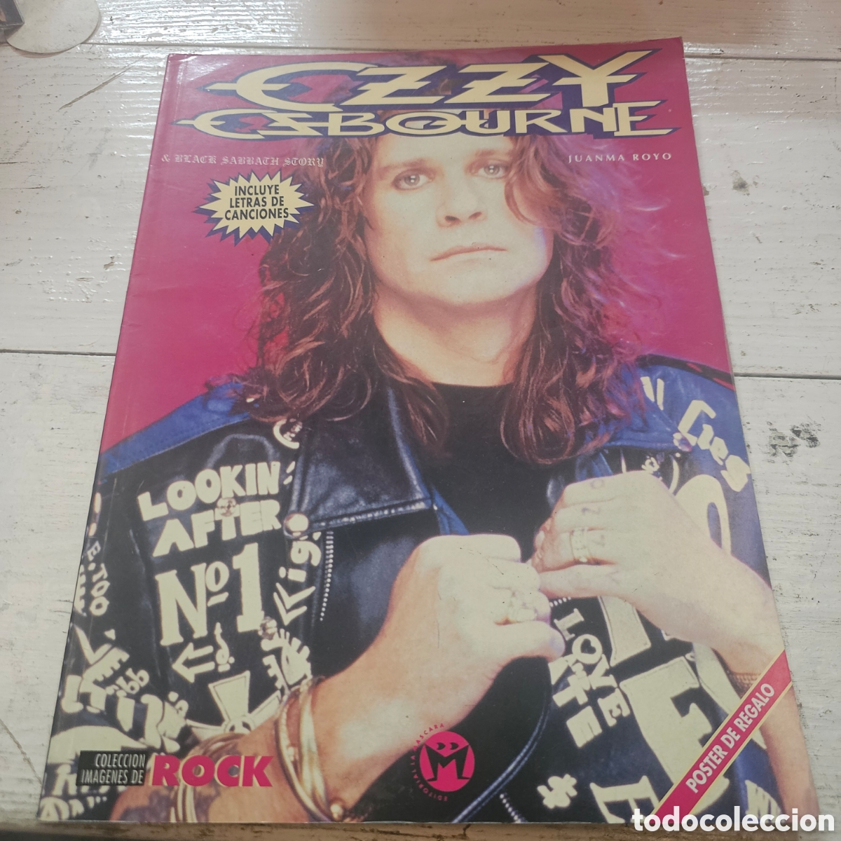Coleccionismo de Revistas y Peri&oacute;dicos: Revista ozzy osbourne colecci&oacute;n im&aacute;genes de rock
