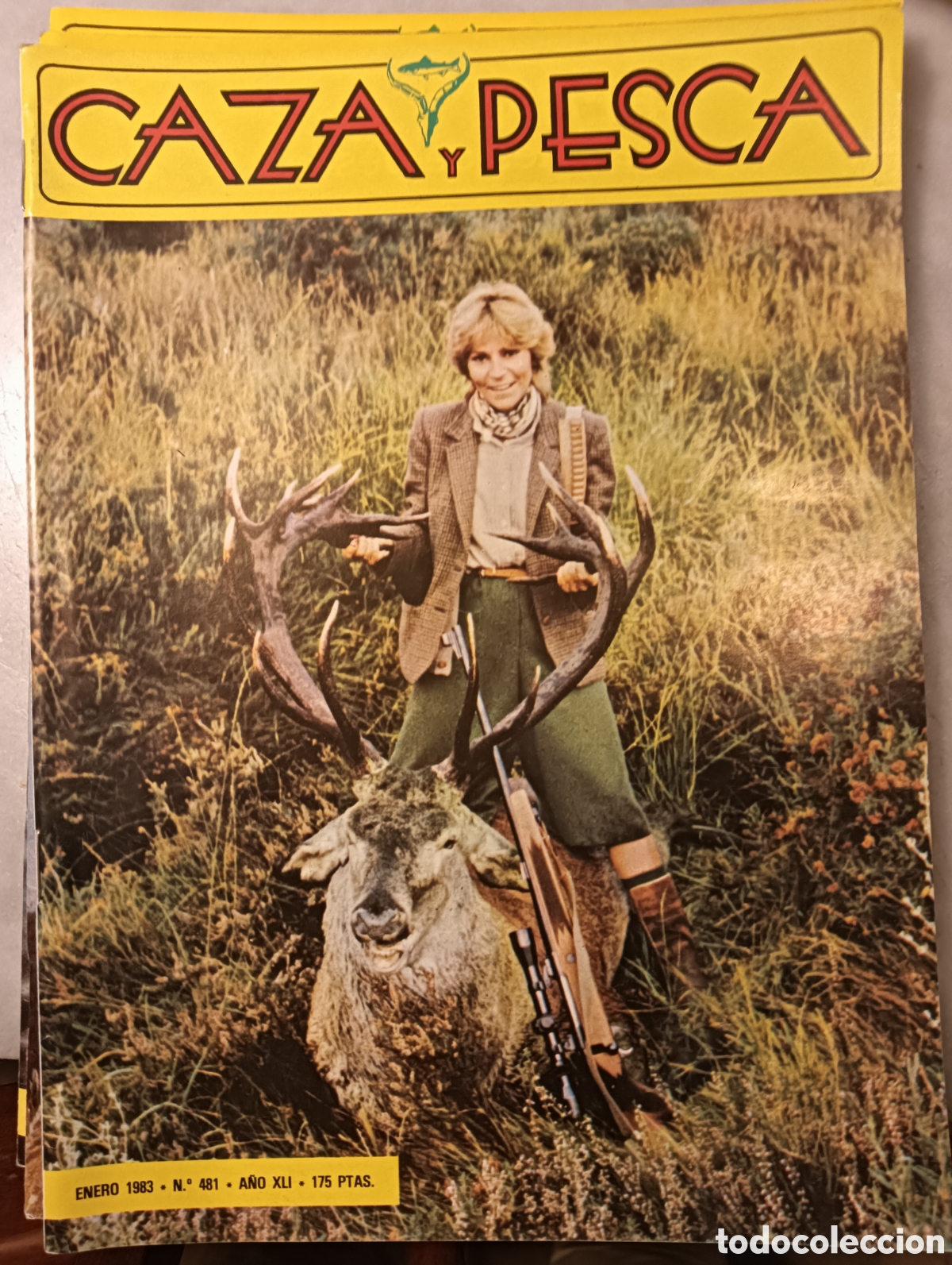 Coleccionismo de Revistas y Peri&oacute;dicos: Revista caza y pesca enero de 1983 n&uacute;mero 481