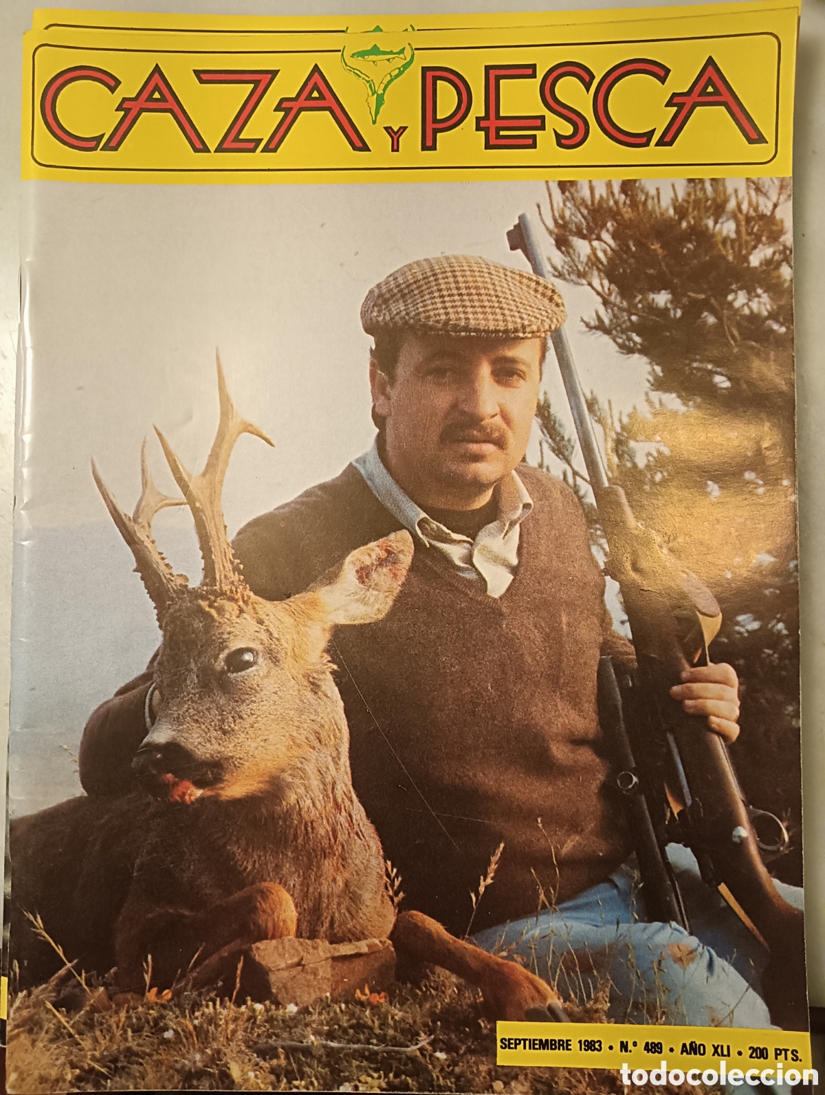 Coleccionismo de Revistas y Peri&oacute;dicos: Revista caza y pesca septiembre de 1983 n&uacute;mero cuatrocientos ochenta y nueve 489