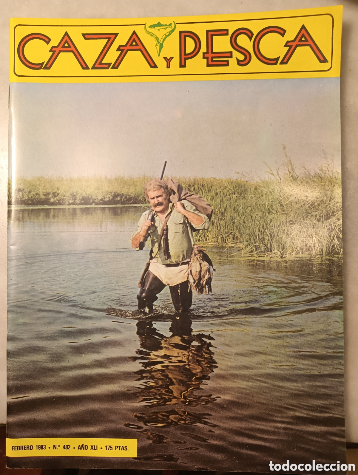 Coleccionismo de Revistas y Peri&oacute;dicos: Caza y pesca febrero de mil novecientos ochenta y tres n&uacute;mero cuatrocientos ochenta y dos 482