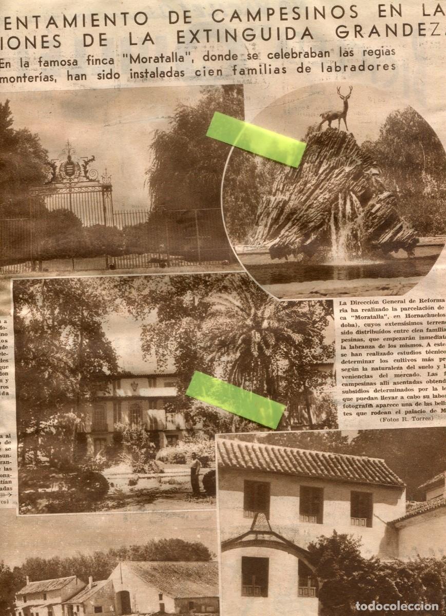 Coleccionismo de Revistas y Peri&oacute;dicos: REVISTA A&Ntilde;O 1932 REPOBLACION CAMPESINA COMPESION EN LA FINCA MORATALLA HORNACHUELOS CORDOBA