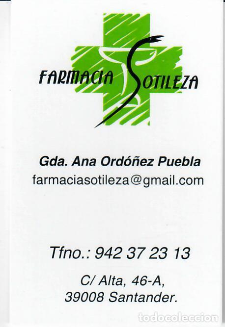 Coleccionismo de Revistas y Peri&oacute;dicos: CALENDARIO DE PUBLICIDAD - A&Ntilde;O 2026 - FARMACIA SOTILEZA - SANTANDER