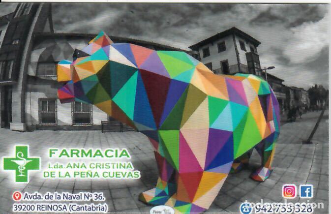 Coleccionismo de Revistas y Peri&oacute;dicos: CALENDARIO DE PUBLICIDAD - A&Ntilde;O 2026 - FARMACIA ANA CRISTINA DE LA PE&Ntilde;A - REINOSA