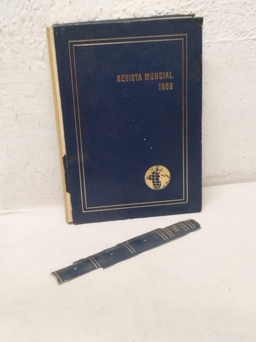 Sammeln von Zeitschriften und Zeitungen: Antiguo tomo de la revista mundial 1969. Tal cual se ve en las fotos.