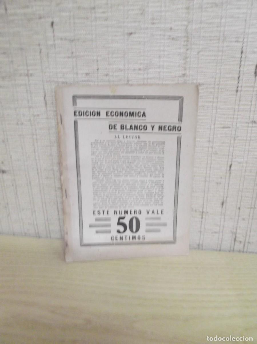 Coleccionismo de Revistas y Peri&oacute;dicos: Edici&oacute;n econ&oacute;mica de Blanco y negro.26 de Marzo de 1933 n&ordm; 2180 A&ntilde;o 43