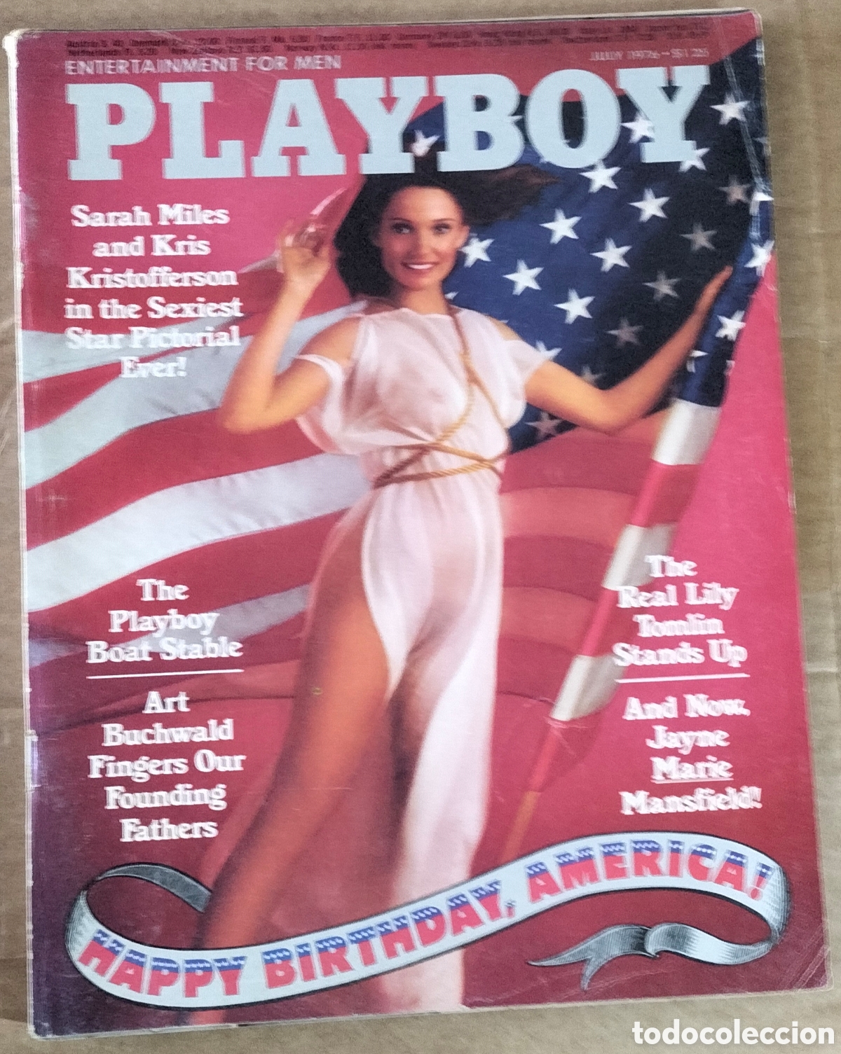 Coleccionismo de Revistas y Peri&oacute;dicos: Revista americana de Playboy. 1976