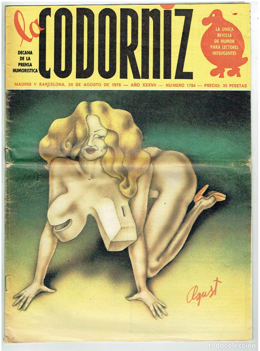 Collectionnisme de Revues et Journaux: LA CODORNIZ. N&ordm; 1784. 29 AGOSTO 1976. (B56.1)