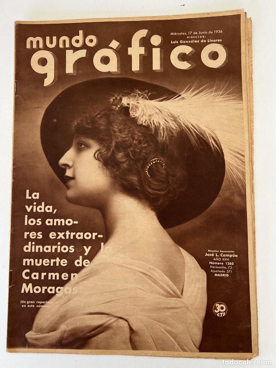 Coleccionismo de Revistas y Peri&oacute;dicos: MUNDO GRAFICO NUM 1285, 17/06/1936