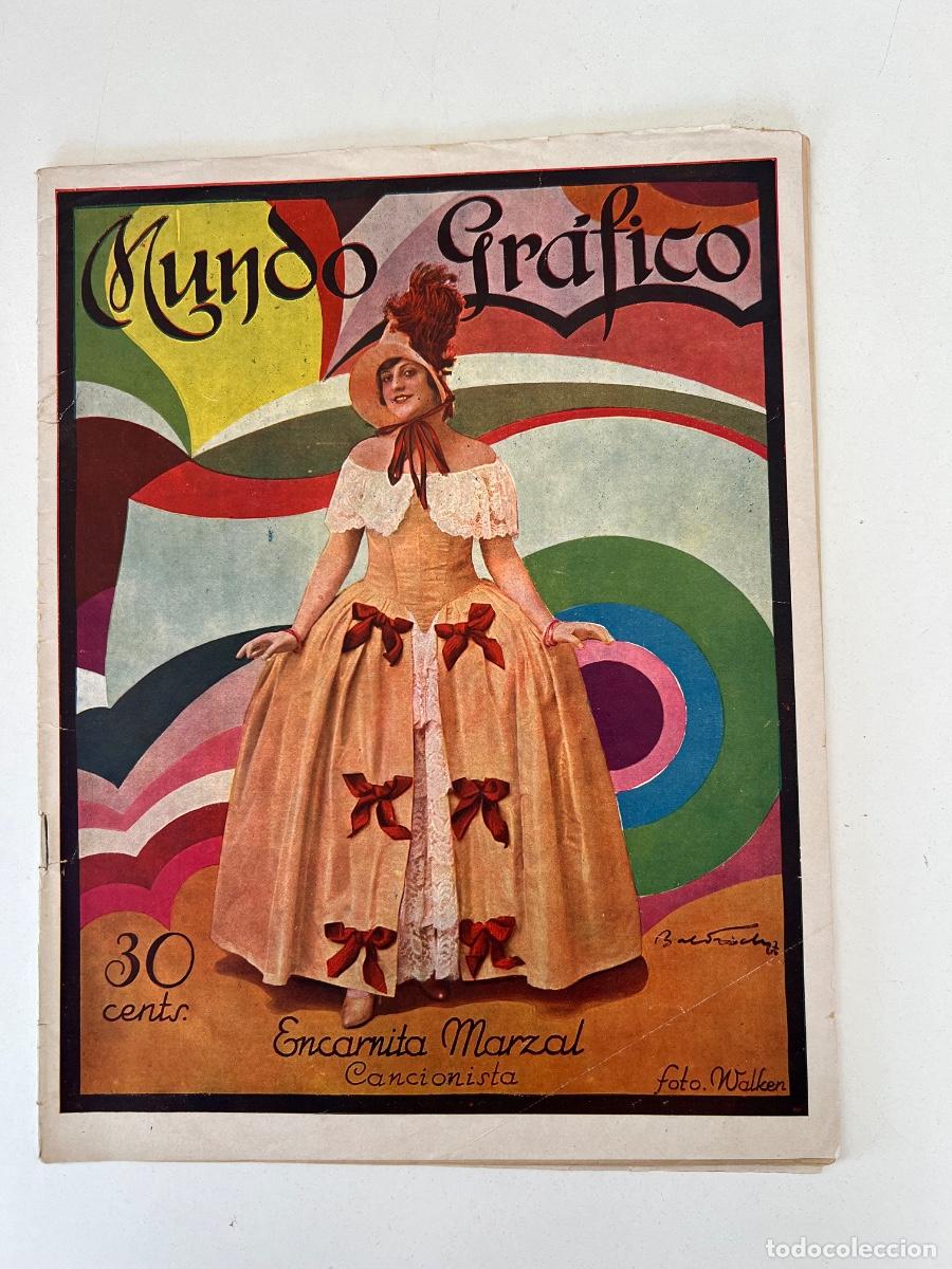 Coleccionismo de Revistas y Peri&oacute;dicos: MUNDO GRAFICO NUM 825, DE 24/08/1927