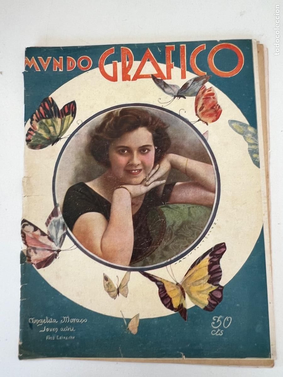 Coleccionismo de Revistas y Peri&oacute;dicos: MUNDO GRAFICO NUM 721, DE 26/08/1925