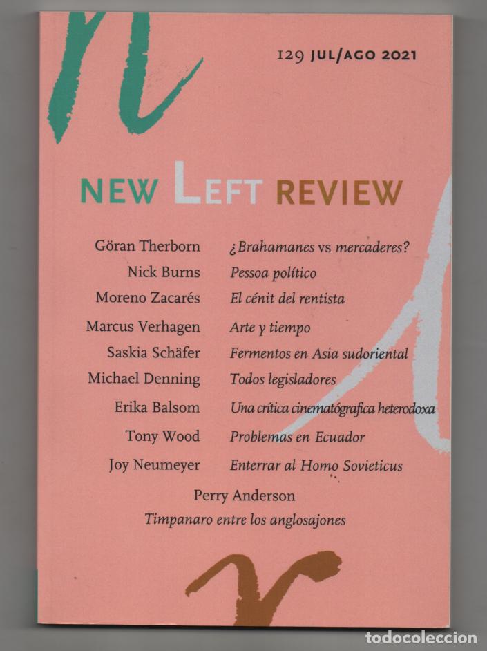 Coleccionismo de Revistas y Peri&oacute;dicos: New Left Review 129, 2021. Perry Anderson, G&ouml;ran Therborn...