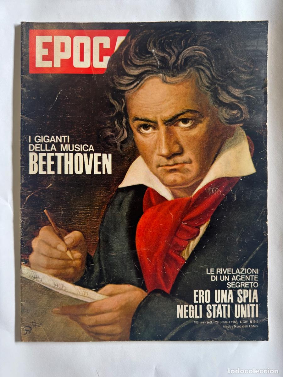 Sammeln von Zeitschriften und Zeitungen: Revista Epoca, A&ntilde;o 1963, Beethoven, Kennedy, Monna Lisa