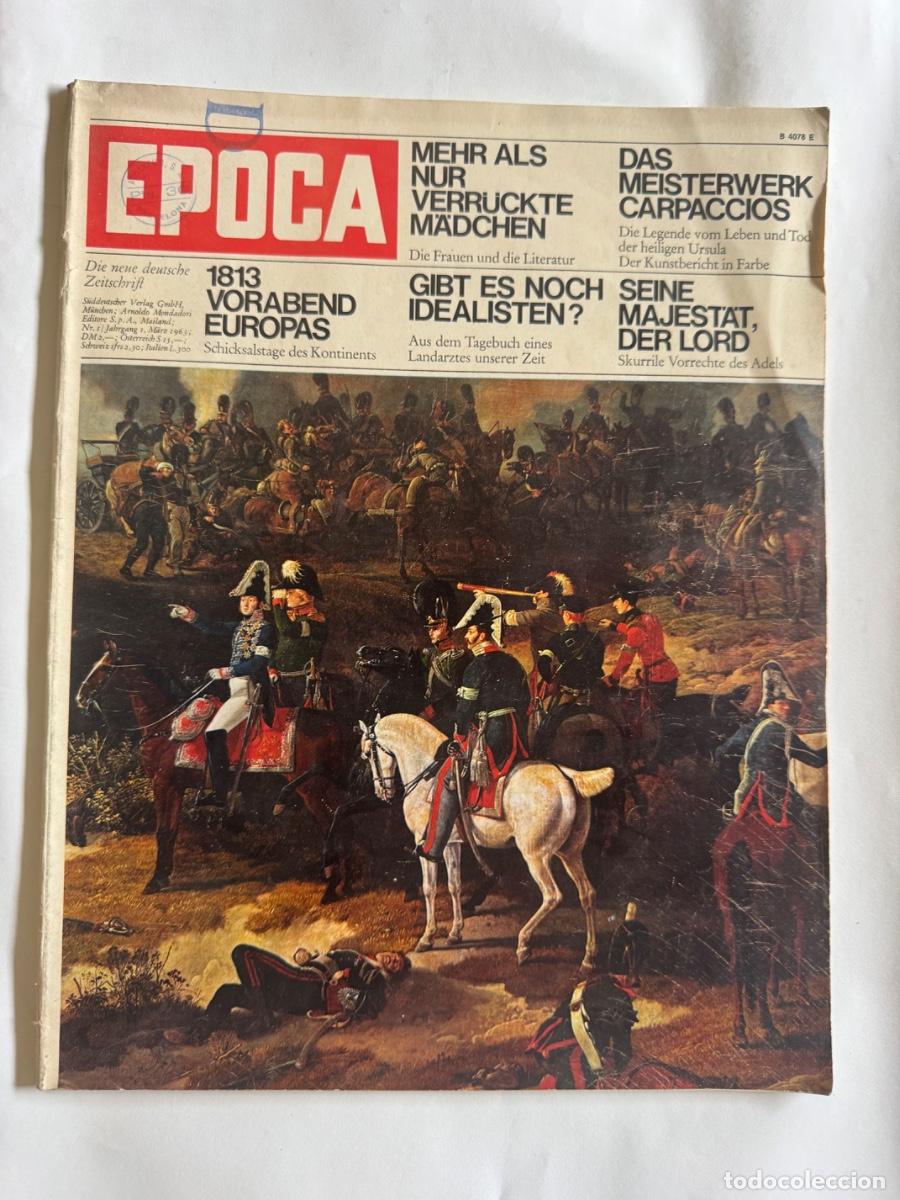 Coleccionismo de Revistas y Peri&oacute;dicos: Revista Epoca, A&ntilde;o 1962, Ava Gardner, Toros, Fotos Antiguas