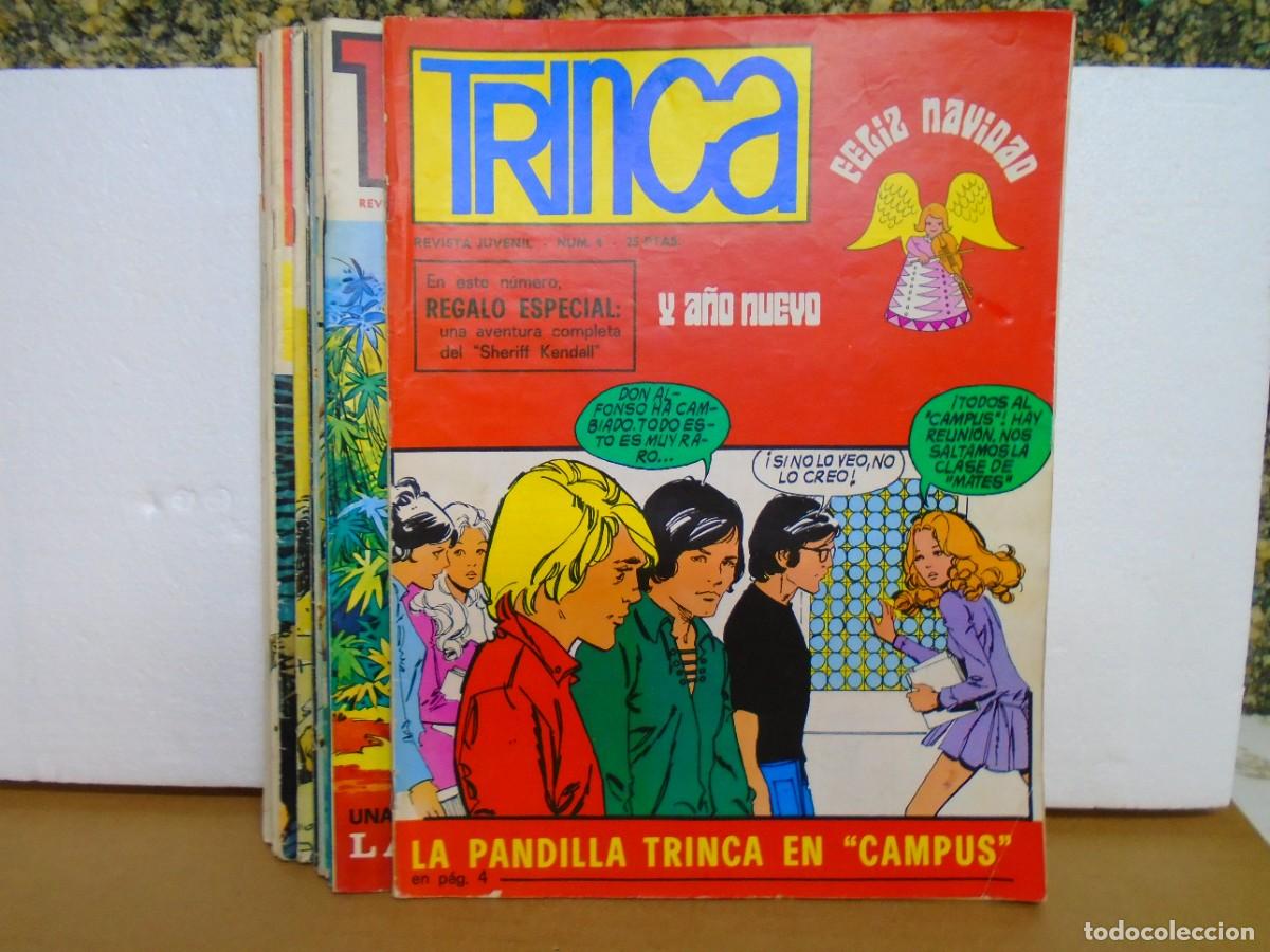 Coleccionismo de Revistas y Peri&oacute;dicos: &rdquo;TRINCA&rdquo;LA REVISTA DE TODOS LOS JOVENES/EDIC.DONCEL 1970-1973/13 NUMEROS,VER RELACION.