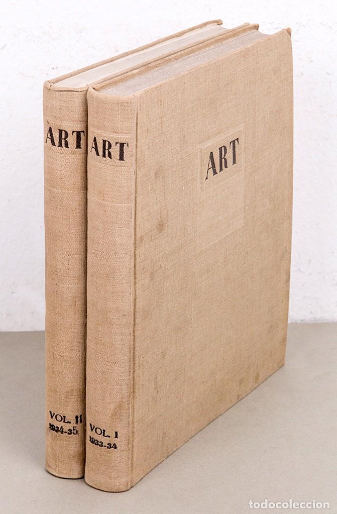 Coleccionismo de Revistas y Peri&oacute;dicos: Art - Revista de la Junta Municipal d'Exposicions d'Art - 1933 a 1935 - Completa