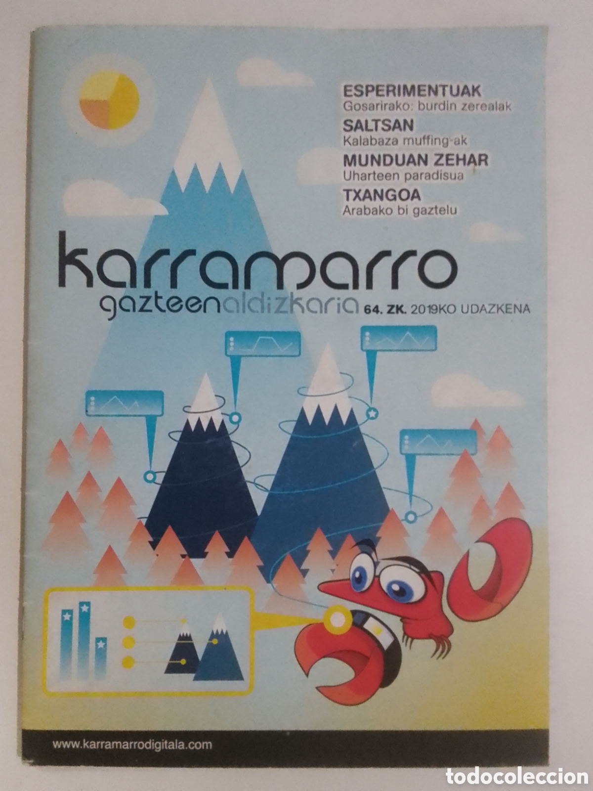 Collection Magazines and Newspapers: Revista karramarro n&deg; 64.