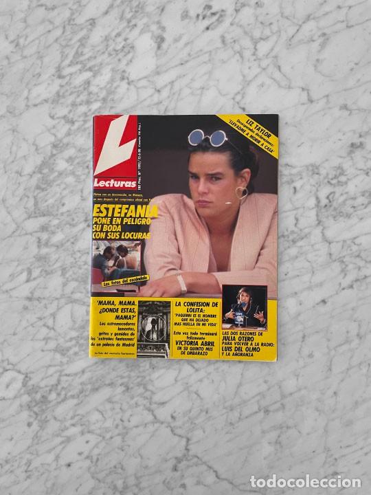 Coleccionismo de Revistas y Peri&oacute;dicos: LECTURAS - 1990 - ESTEFANIA, DIANA, NORMA DUVAL, SORO, VICTORIA ABRIL, MARTA SANCHEZ, ROCIO JURADO
