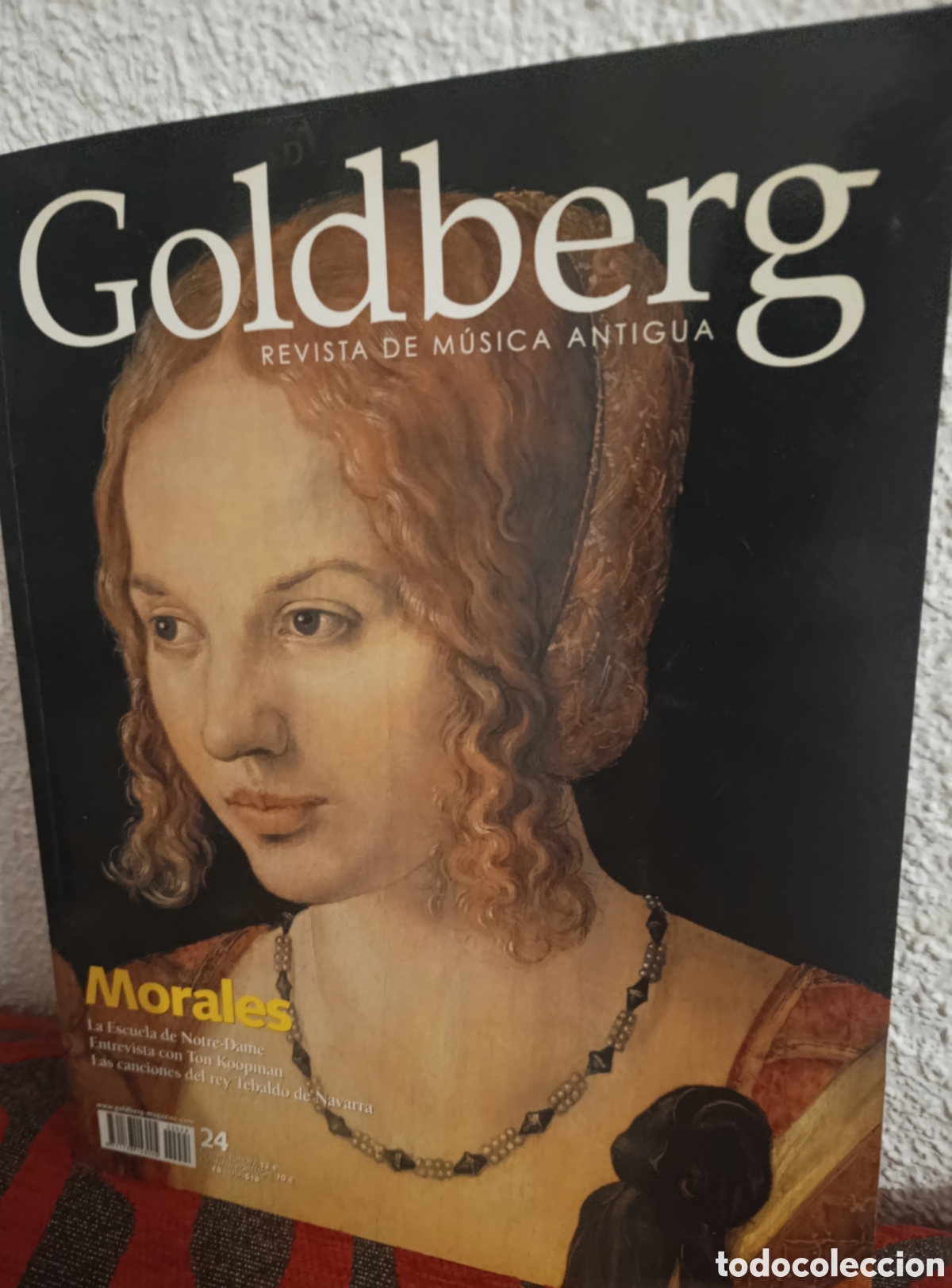 Coleccionismo de Revistas y Peri&oacute;dicos: Revista Goldberg - M&uacute;sica Antigua - N&ordm; 24 - Especial Morales y Notre-Dame