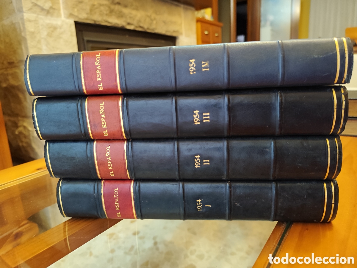 Coleccionismo de Revistas y Peri&oacute;dicos: El espa&ntilde;ol, semanario de los espa&ntilde;oles para los espa&ntilde;oles. Tomos I, II, III Y IV del 1954 (completo)