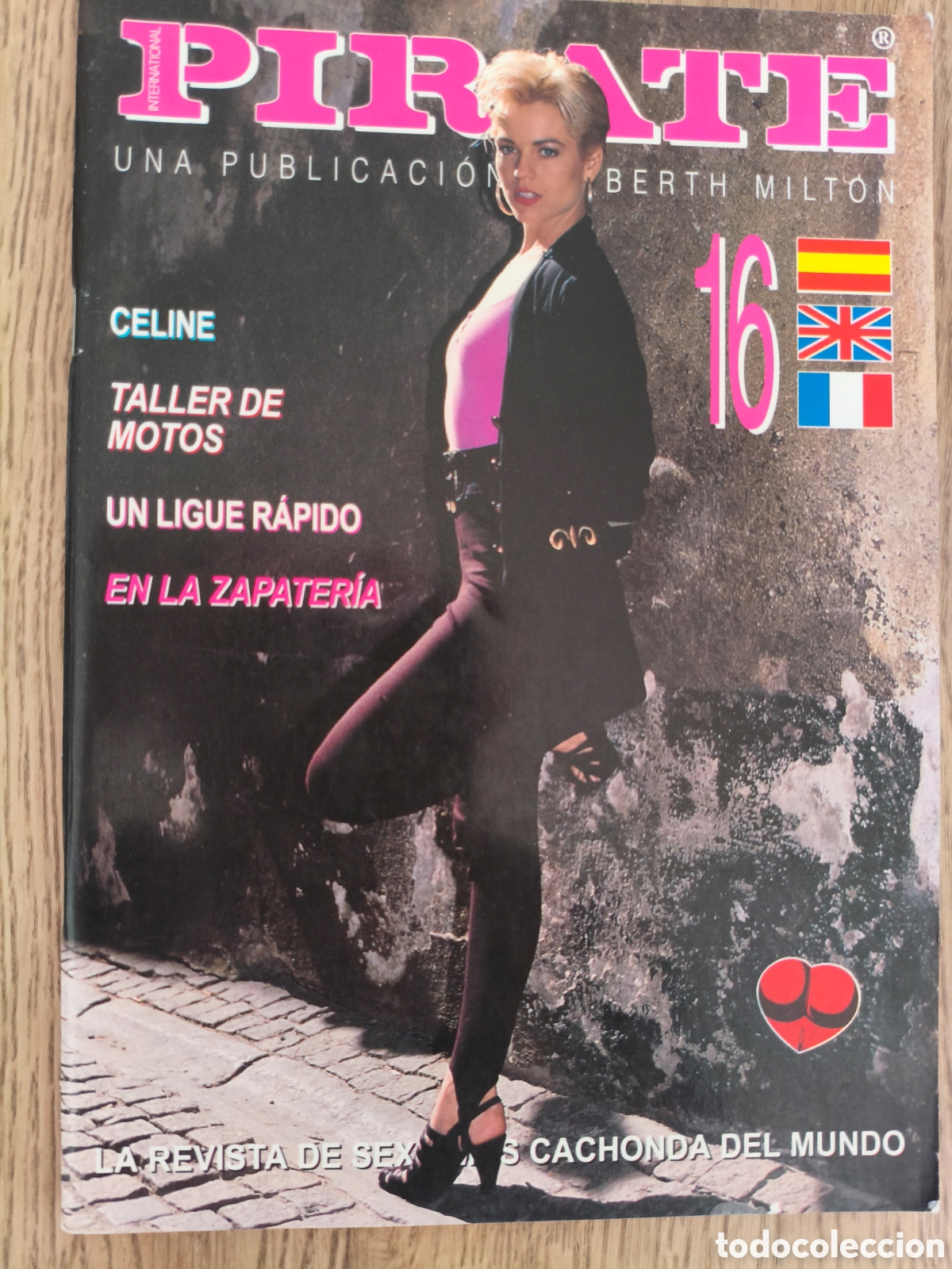 Coleccionismo de Revistas y Peri&oacute;dicos: PIRATE 16 GRUPO PRIVATE REVISTA PARA ADULTOS TABATHA CASH