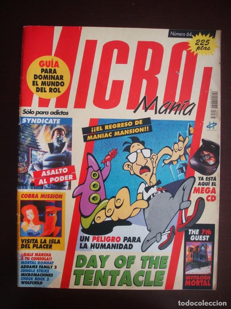Collezionismo di Riviste e Giornali: Microman&iacute;a n&ordm; 64 (Micro Man&iacute;a segunda &eacute;poca) S&oacute;lo para adictos