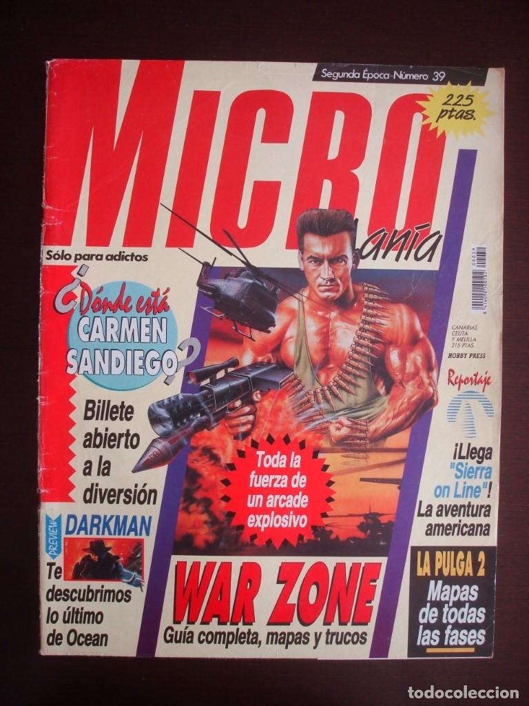 Coleccionismo de Revistas y Peri&oacute;dicos: Microman&iacute;a n&ordm; 39 (Micro Man&iacute;a segunda &eacute;poca) S&oacute;lo para adictos