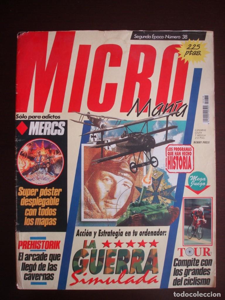 Collection Magazines and Newspapers: Microman&iacute;a n&ordm; 38 (Micro Man&iacute;a segunda &eacute;poca) S&oacute;lo para adictos