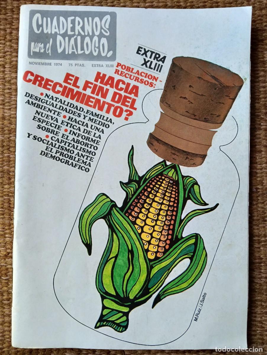 Colecionismo de Revistas e Jornais: cuadernos para el dialogo - 1974 - EXTRA XLIII