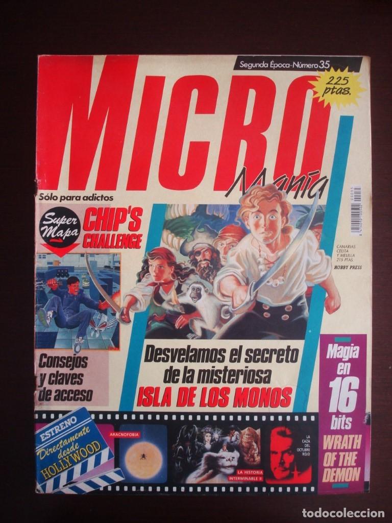 Collection Magazines and Newspapers: Microman&iacute;a n&ordm; 35 (Micro Man&iacute;a segunda &eacute;poca) S&oacute;lo para adictos