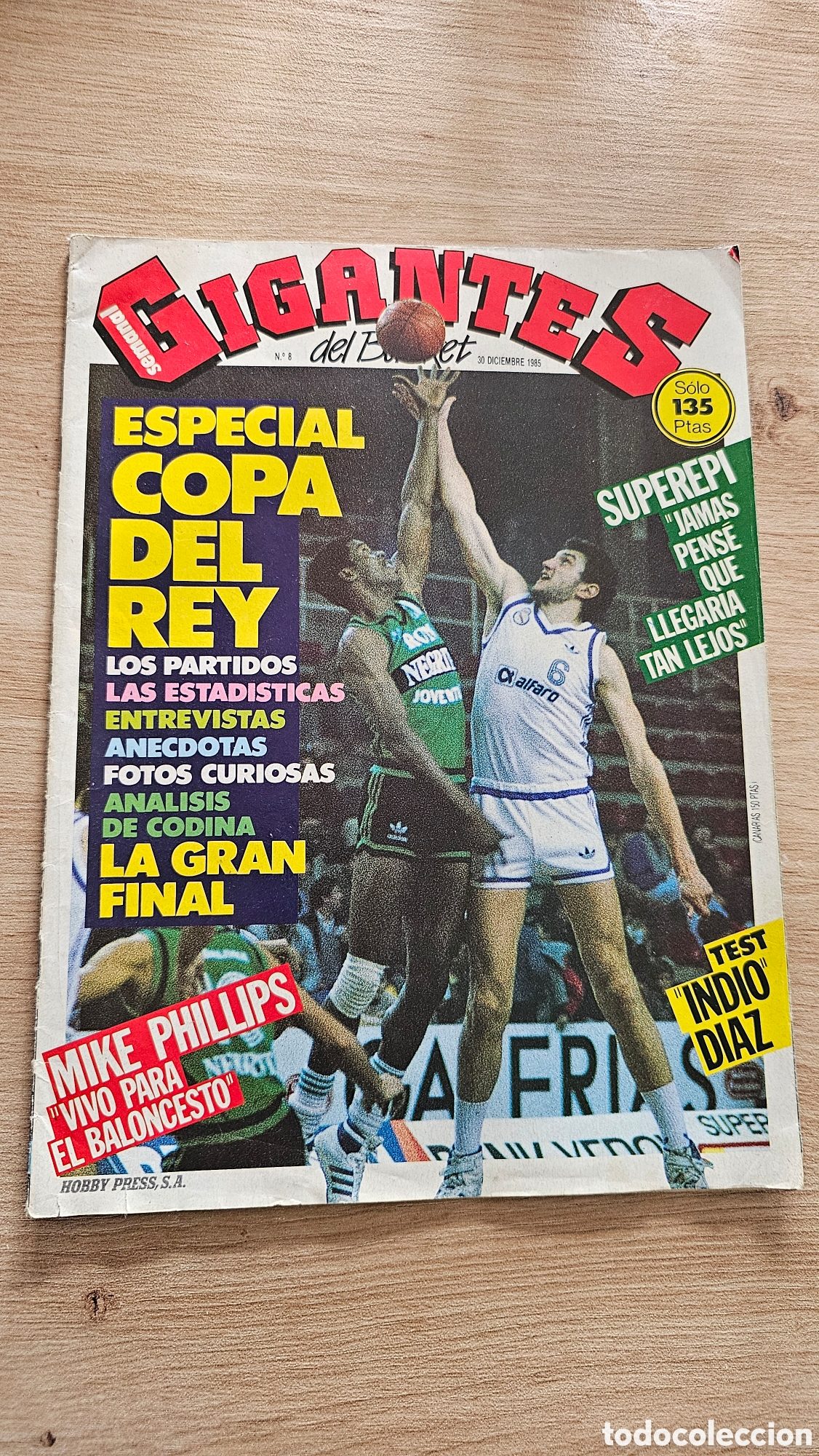Collection Magazines and Newspapers: Revista Gigantes del Basket n&uacute;mero 8