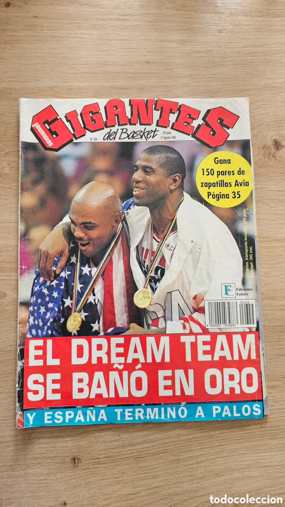 Coleccionismo de Revistas y Peri&oacute;dicos: Revista Gigantes del basket n&uacute;mero 354