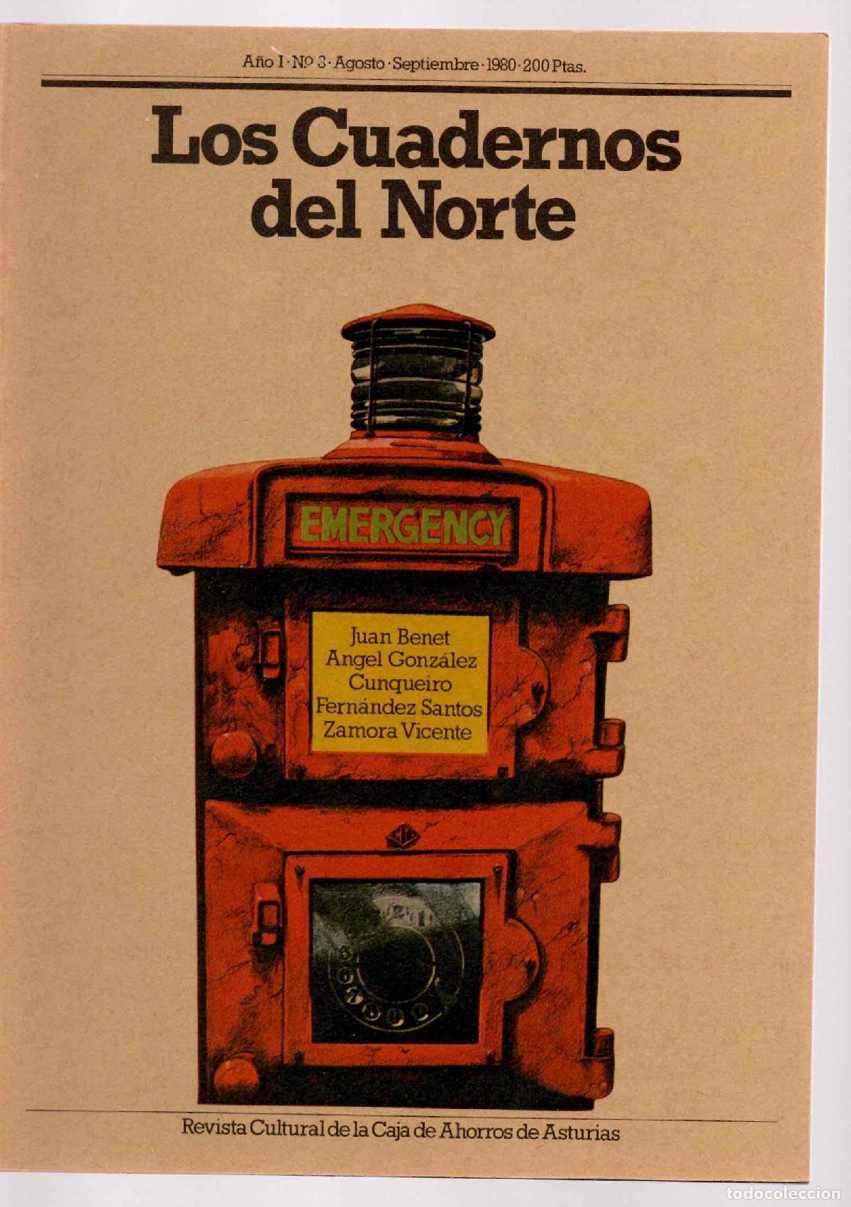 Coleccionismo de Revistas y Peri&oacute;dicos: LOS CUADERNOS DEL NORTE REVISTA CULTURAL DE LA CAJA DE AHORROS DE ASTURIAS. N&ordm; 3 1980