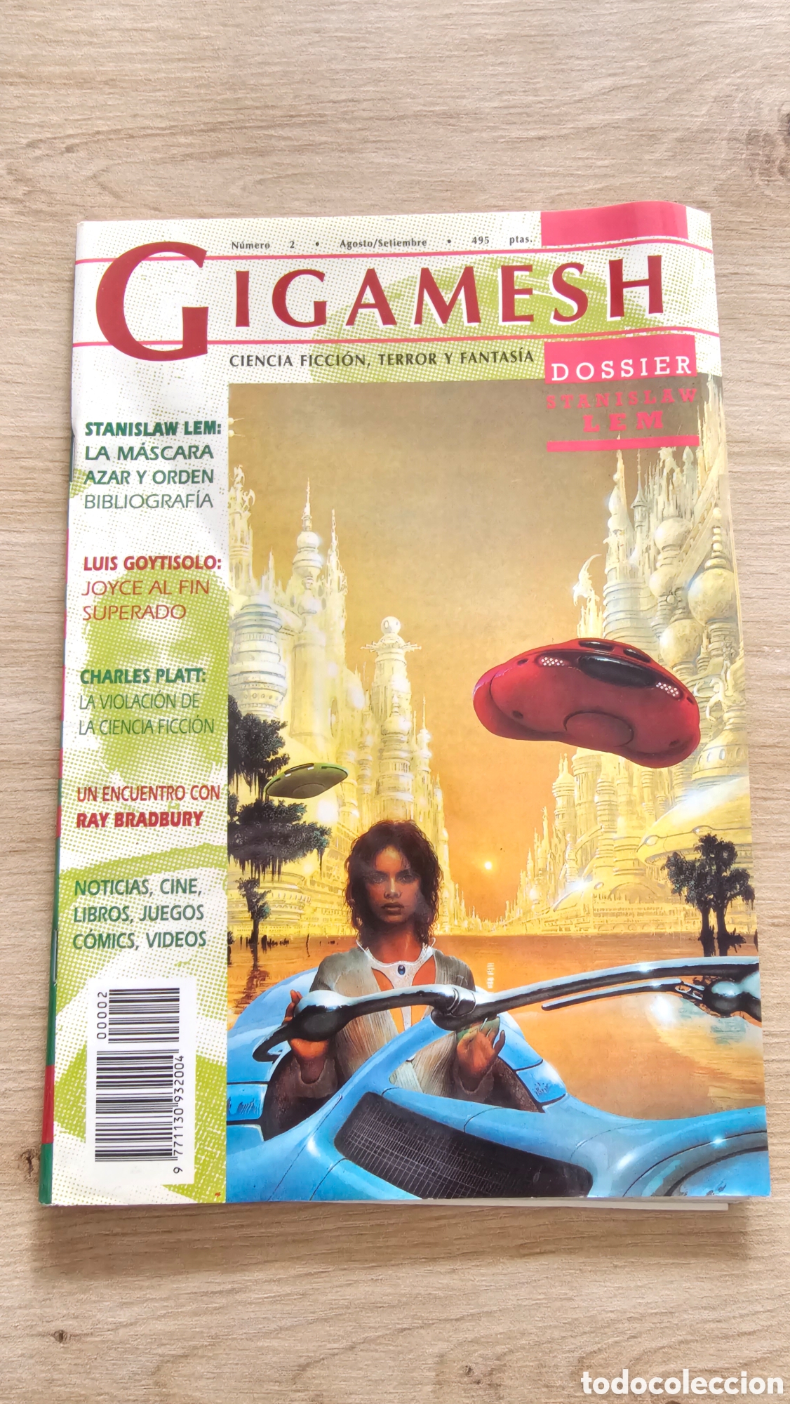 Coleccionismo de Revistas y Peri&oacute;dicos: Revista Gigamesh n&uacute;mero 2