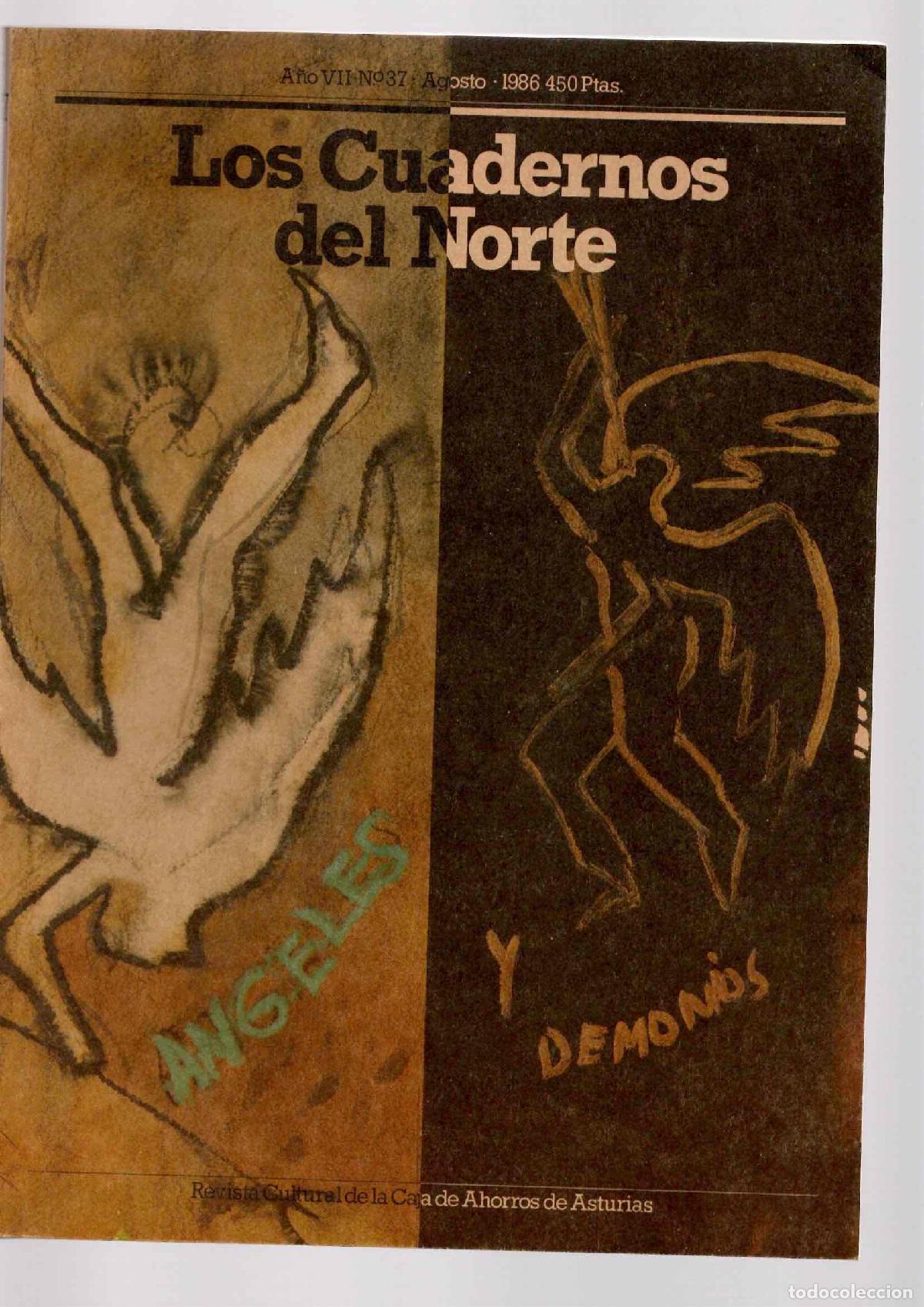 Colecionismo de Revistas e Jornais: LOS CUADERNOS DEL NORTE REVISTA CULTURAL DE LA CAJA DE AHORROS DE ASTURIAS. ANGELES Y DEMONIOS