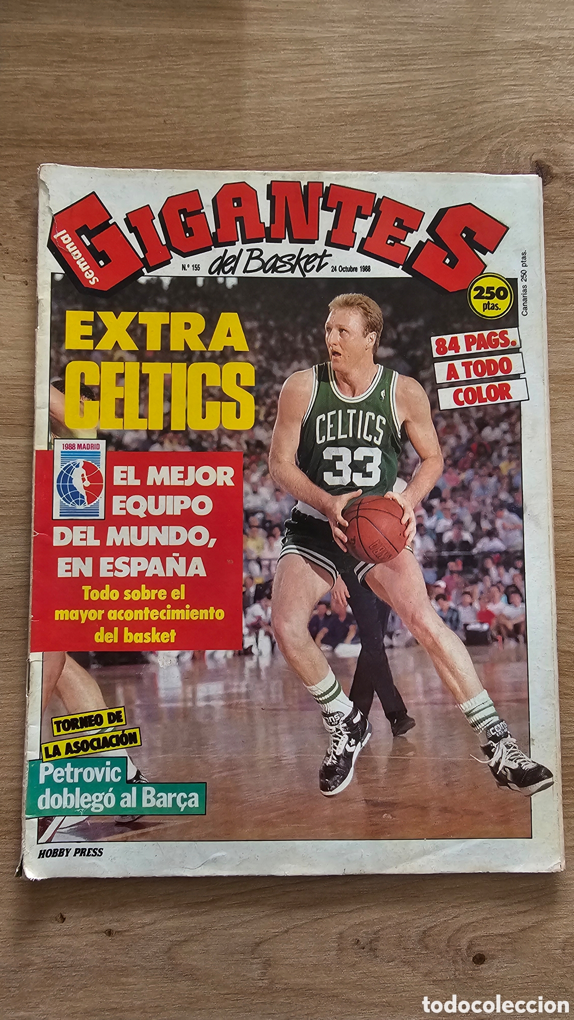 Coleccionismo de Revistas y Peri&oacute;dicos: Revista Gigantes del basket n&uacute;mero 155