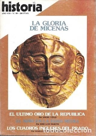 Coleccionismo de Revistas y Peri&oacute;dicos: REVISTA HISTORIA - 16 N&ordm; 88 A&Ntilde;O VIII - AGOSTO 1983 - A-HISTO16-042