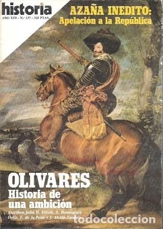 Collectionnisme de Revues et Journaux: REVISTA HISTORIA 16 - N&ordm; 137 A&Ntilde;O XIII - SEPTIEMBRE 1987 - A-HISTO16-052
